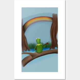 The Rainbow Connection by Kermit the Frog Posters and Art